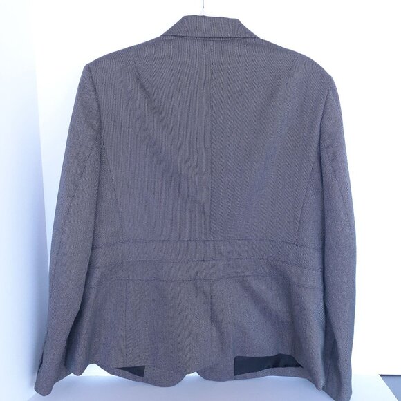 Jones New York Stretch Women's Gray Blazer Jacket With Button Closure‎ Siz… - Picture 5 of 16